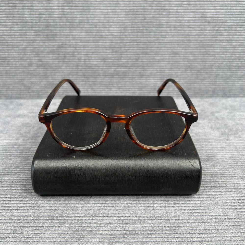 Warby Parker Watts M 280 Tortoise Round Y2k Eyeglasses 49-18-145 Vietnam